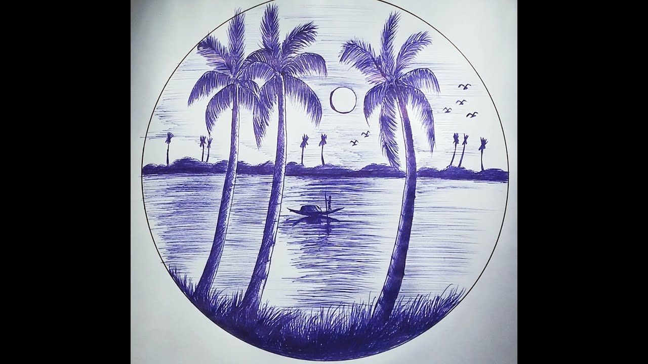 Nature.pen sketch : r/learntodraw