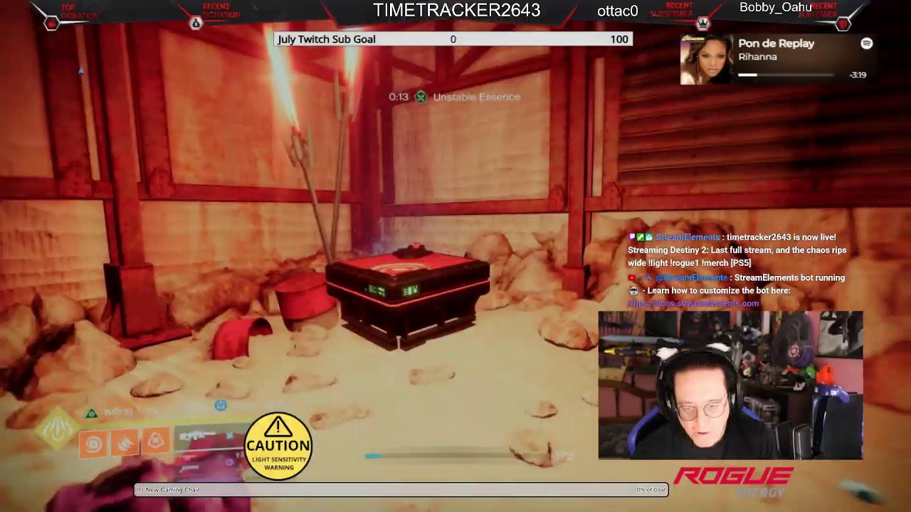 Last full stream, and the chaos rips wide !light !rogue1 !merch [PS5]