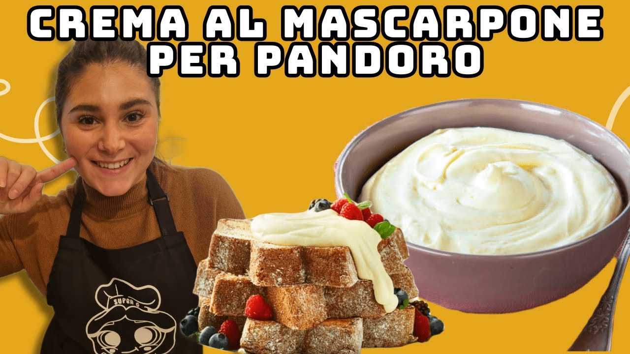Crema Mascarpone per Pandoro | Ricetta Bimby Facile & Veloce | In Cucina Con SuperG