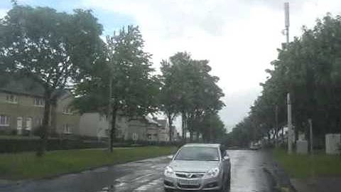 Thrash! First Huddersfield Dennis Dart Plaxton Pointer 2 SLF R341 HYG 40868 On 327