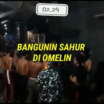 Story wa ultras bangunin sahur😂