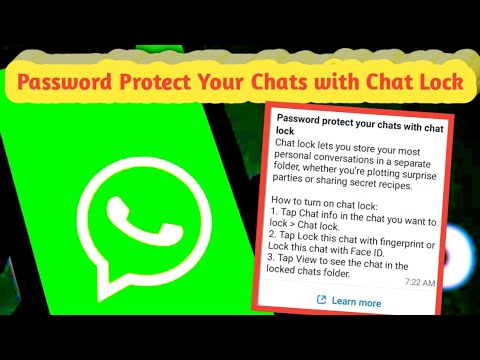 WhatsApp Password protect your chats with chat lock WhatsApp official