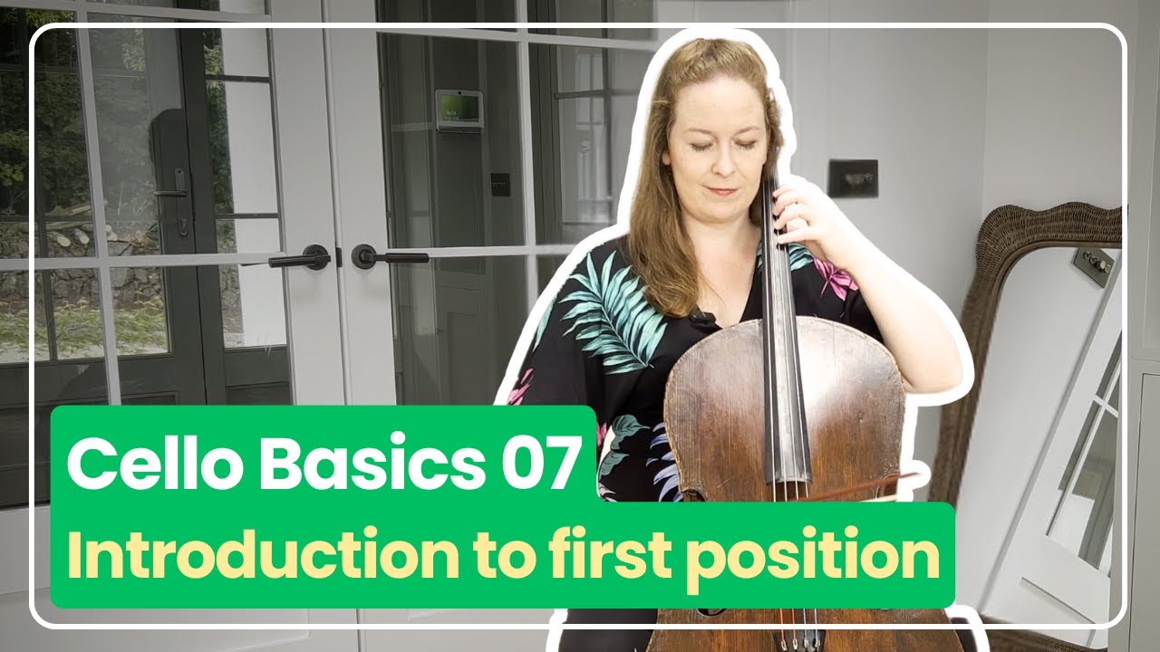 Cello Basics 07: Introduction to First Position | Ailbhe McDonagh