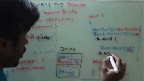 thread stop java