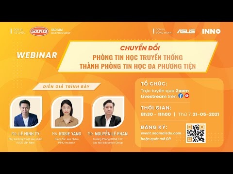 Video Webinar: Chuyển đổi phòng tin học truyền thống thành... - YouTube
