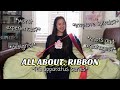 ALL ABOUT RIBBON - RG apparatus series (part 4) | Sophie Crane