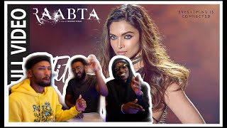 Raabta Title Song | Deepika Padukone | Sushant Singh Rajput | Kriti Sanon | Reaction