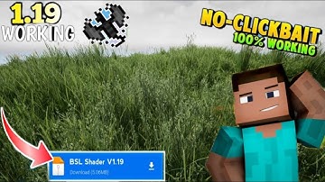 HD BSL Shader for Minecraft pe 1.19 || Shaders for Mcpe 1.19 ( Render Dragon  )