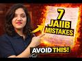7 Mistakes to Avoid in JAIIB Preparation 2026 | JAIIB AFM Preparation 2026 | JAIIB by Niharika Mam