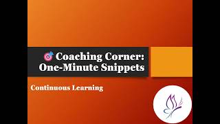 🎯 Coaching Corner Episode 73: Continuous Learning | On Point Resume & Coaching Services 🎯