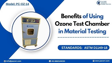 Benefits of Using Ozone Test Chamber in Material Testing#pacorr #machine #qualitycontrol #price