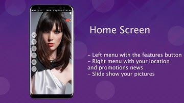 Hair salon app template