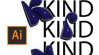 How to Inflate Bubble Text in Illustrator in 7 Minutes !