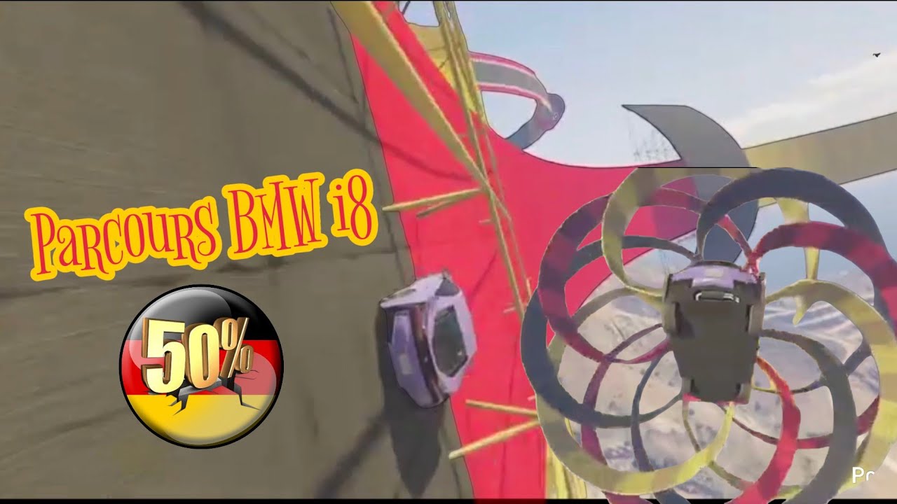 Parcours en BMW i8 aux couleurs de l'Allemagne 🇩🇪