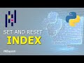 پانڈاس میں ڈیٹا فریم کا انڈیکس سیٹ اور ری سیٹ کرنے کا آسان طریقہ 🚀 | اردو/ہندی
