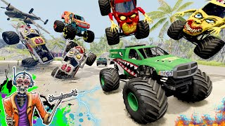 Monster Jam INSANE Zombie Island Adventure #2 | Racing, Freestyle, and High Speed Jumps screenshot 4