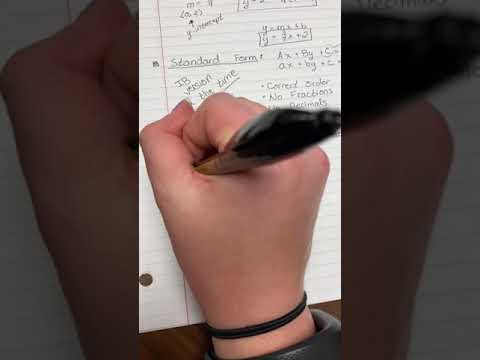 6.1 - Linear Forms - Video 3 of 4