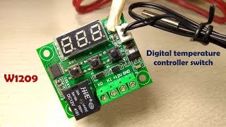 (W1209) Digital temperature controller (part one)