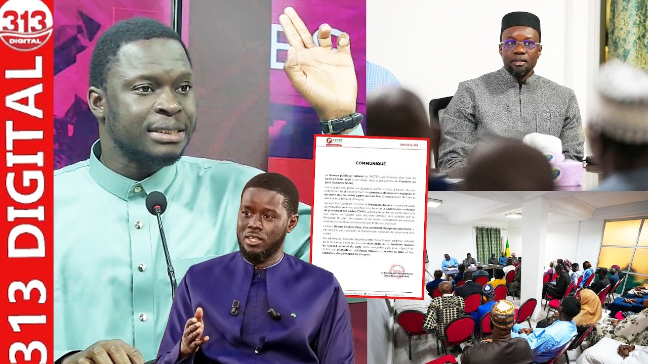 Rencontre Sonko et le bureau politique de Pastef: Ayib et cie, La réaction de Vito Gaye «Diomaye na…