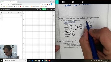 2.7 Linear / Quadratic Systems