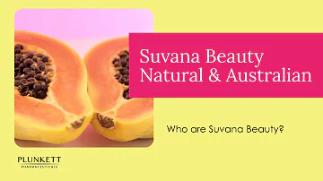 Suvana Beauty | 100% Natural | 100% Australian