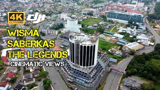 4k Uhd Wisma Saberkas The Legends  Kuching Sarawak  Cinematics Dji Mini 2 2022