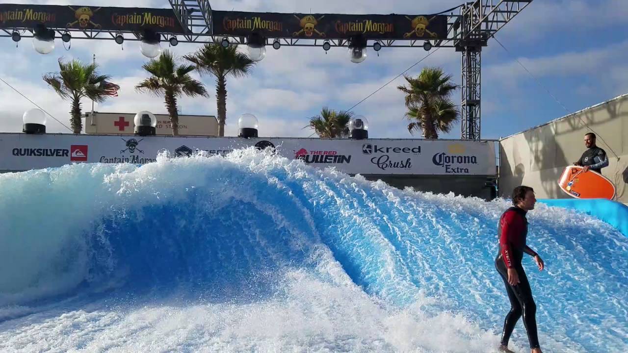 Pros on the Flowrider Barrel at Wave House San Diego - YouTube