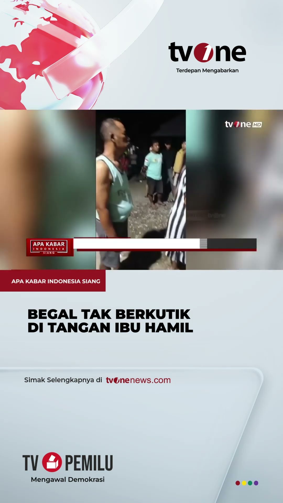 Aksi Heroik Ibu Hamil di Tasikmalaya Gagalkan Begal Seorang Diri | tvOne