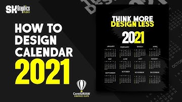 How To Design Calendar 2021 in CorelDRAW 2020