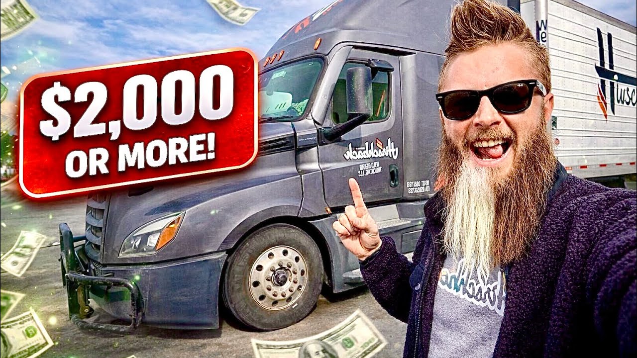 Работающий способ заработка на грузоперевозках!!! [Больше 2000 долларов!] (видеоблог 21)