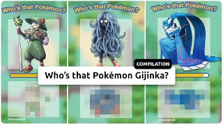 Whos That Pokémon Gijinka? Part110 Compilation