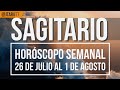 SAGITARIO VUELVES A CONECTAR CON TU ENERGIA SE ABREN CAMINOS | HOROSCOPO SEMANAL