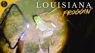 FROGGING in Rice Fields and Crawfish Ponds in Southwest Louisiana!