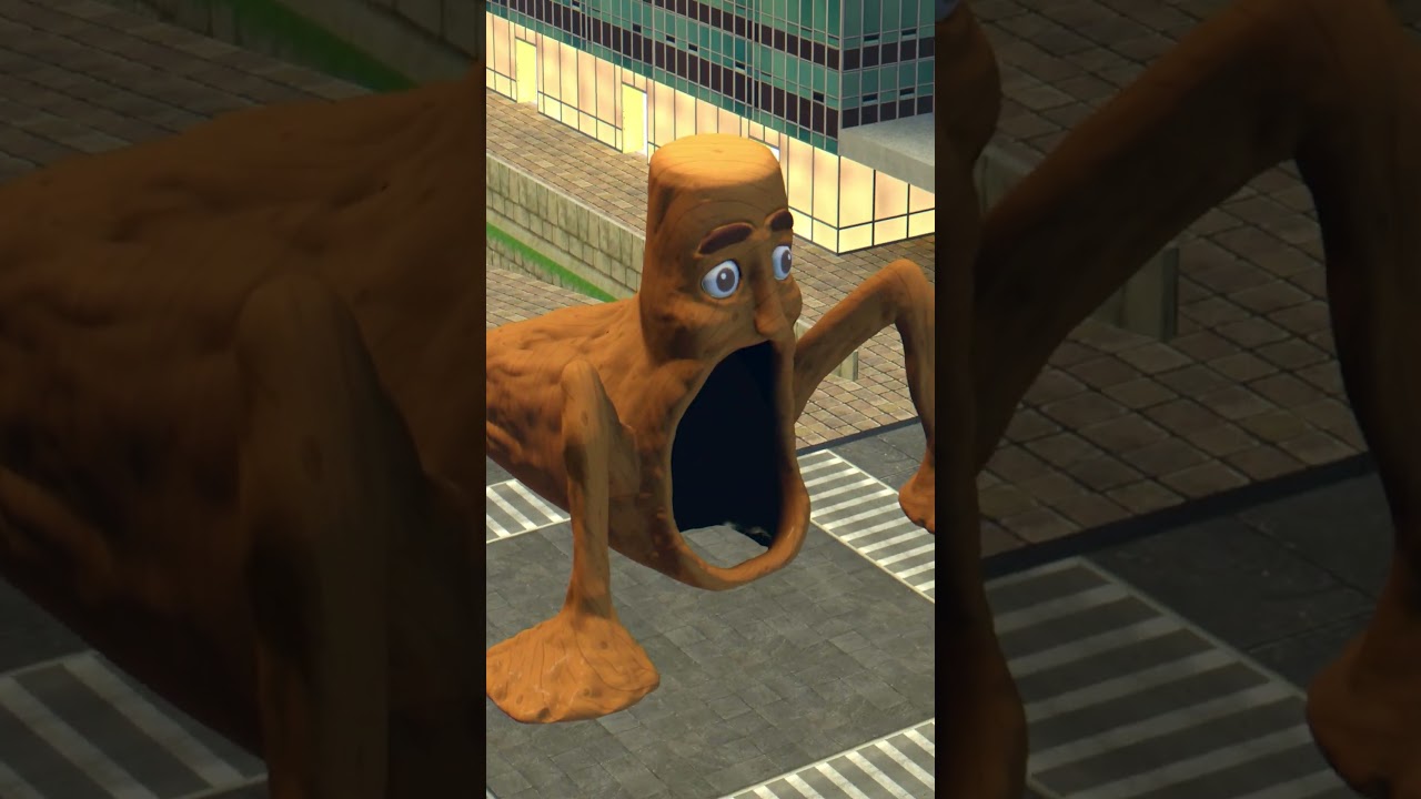 GUESS WHO IS IT! SEA EATER TUNG TUNG SAHUR BRAINROT 3D GAME MEMES IN BIG CITY Garry's Mod!