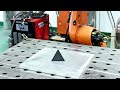 Automatic laser tracking system calibration