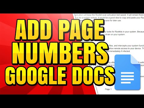 How To Add Page Numbers On Google Docs - How To Add Page Numbers in Google Docs