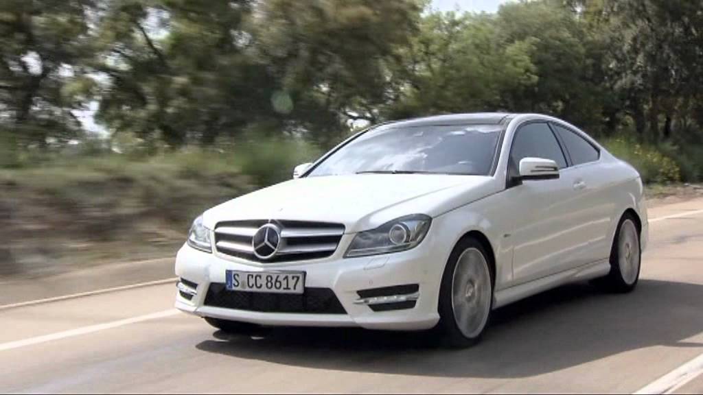 2012 Diamond White Mercedes Benz C220 CDI Coupe - YouTube