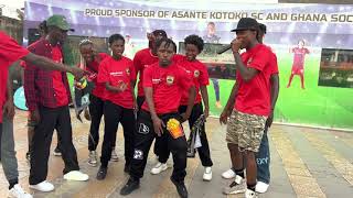 Dwp Academy activation at Hisense ahead of the Ghana Vrs Nigeria World Cup qualifier match