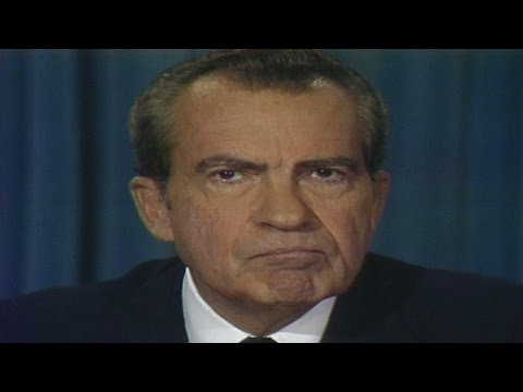 Richard Nixon&#039;s resignation speech