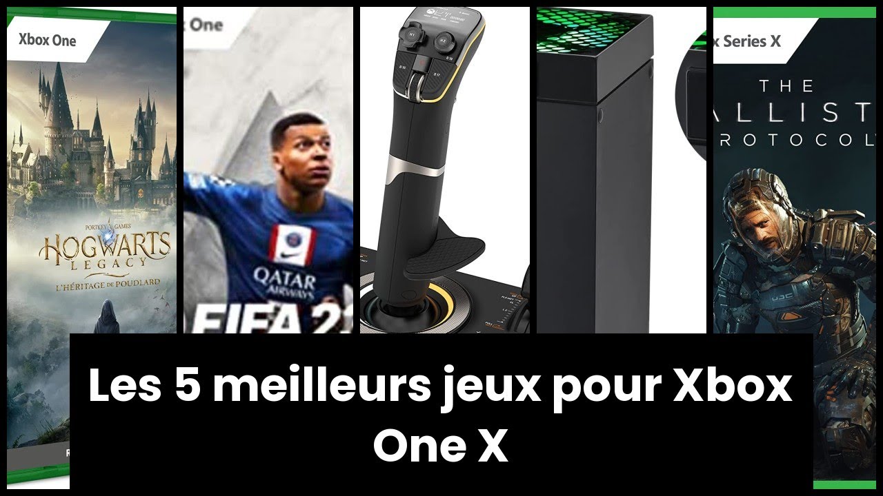 JEUX XBOX ONE X: Les 5 meilleurs jeux pour Xbox One X - YouTube