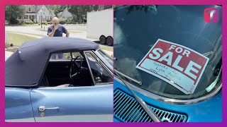 Dad Cries When Surprised With Dream 1966 Corvette That He Always Wanted