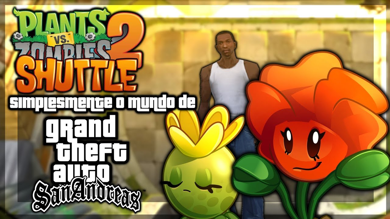 Мир GTA в PVZ2!!!!! (Да, вы правильно прочитали, GTA!!!)