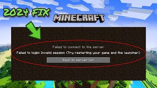Famous How to Fix Minecraft 'Failed to Connect to The Server: Invalid Session' (2025) Profile