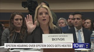 House Judiciary Committee questions Attorney General Pam Bondi on handling of Epstein files