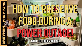 How to Preserve Food During a Power Outage