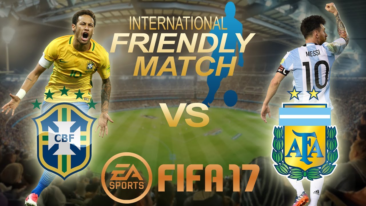 Brasil vs Argentina 2017/2018 - 🕹️ Online Game