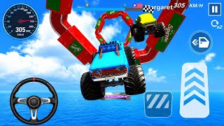 Doing Stunt In Monster Truck Stunt Racing Simulator Game 2026 By Zego Studio || Android Gameplay screenshot 2