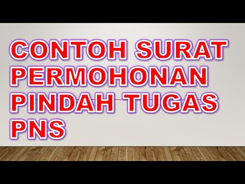 Video: Cara Pindah Dari Sepenuh Masa Ke Jabatan Surat-menyurat