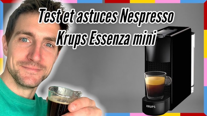 Macchina Caffe Nespresso Capsule KRUPS Bianco XN1101K Mini Essenza