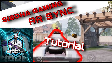 Siddha Gaming AR Sync Tutorial | Android Tutorial | Alight Motion Tutorial | Nucleus Editz